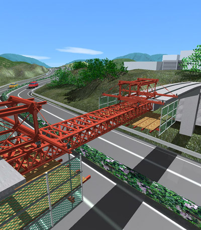 橋架け替えイラスト２